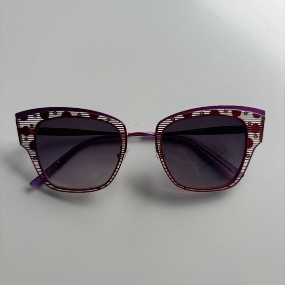 Jean Lafont - Merveille Pink wire Sunglasses - Picture 1 of 3